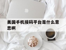 美国手机接码平台是什么意思啊