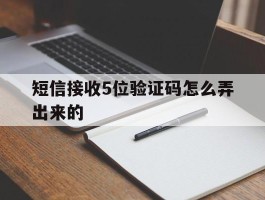 短信接收5位验证码怎么弄出来的