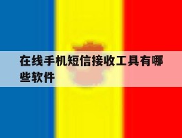 在线手机短信接收工具有哪些软件