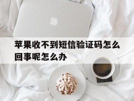 苹果收不到短信验证码怎么回事呢怎么办