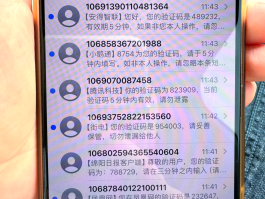 临时接收短信验证码是什么样的