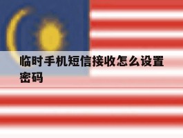 临时手机短信接收怎么设置密码