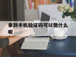 拿到手机验证码可以做什么呢