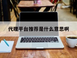 代理平台推荐是什么意思啊