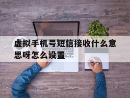 虚拟手机号短信接收什么意思呀怎么设置