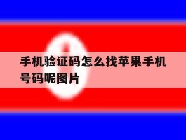 手机验证码怎么找苹果手机号码呢图片的简单介绍