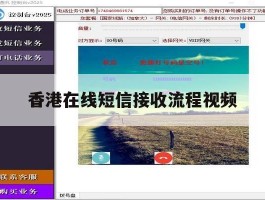 香港在线短信接收流程视频