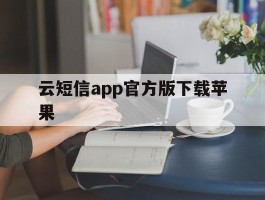 云短信app官方版下载苹果