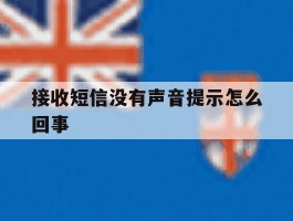 接收短信没有声音提示怎么回事